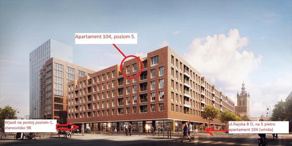 Apartament Champagne กดัญสก์ ภายนอก รูปภาพ